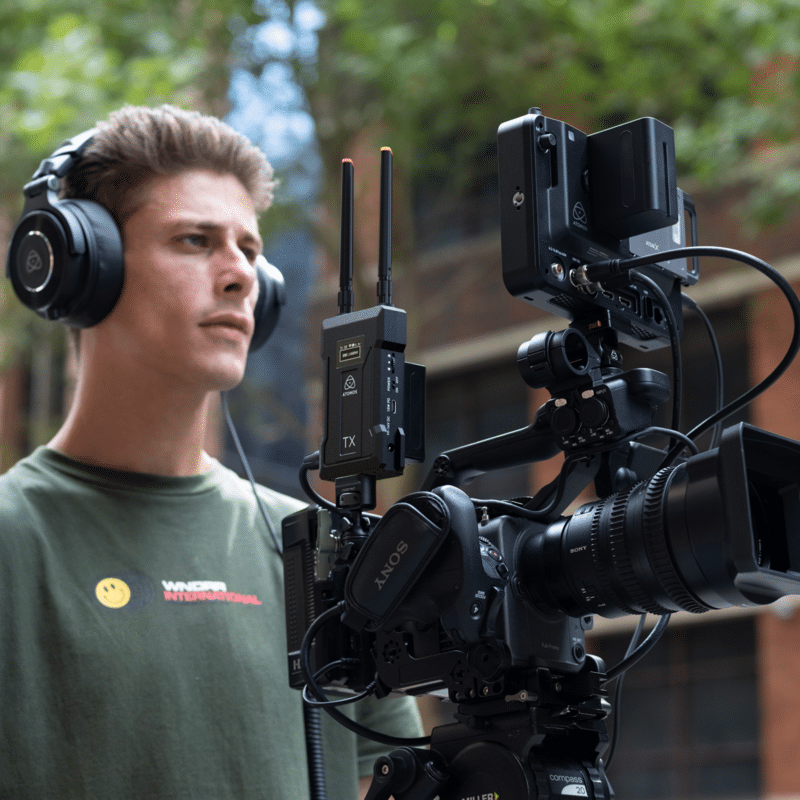 Atomos TX RX on location